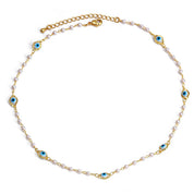 Evil eye necklace