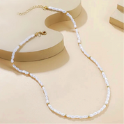 Pearl beaded necklace 