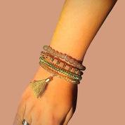 Blush bracelet set 