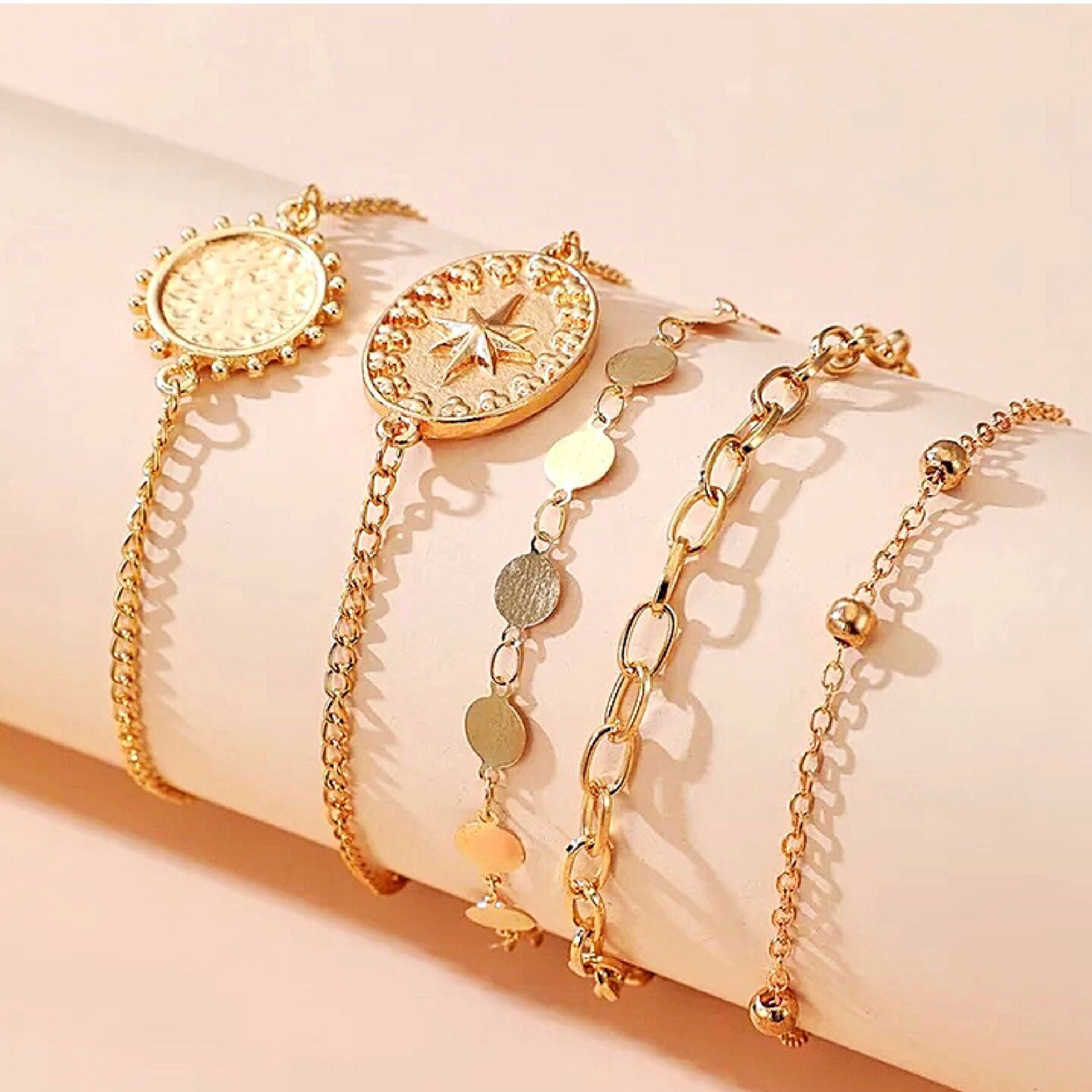 Pendant bracelet set