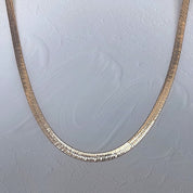 Gold snakeskin chain 
