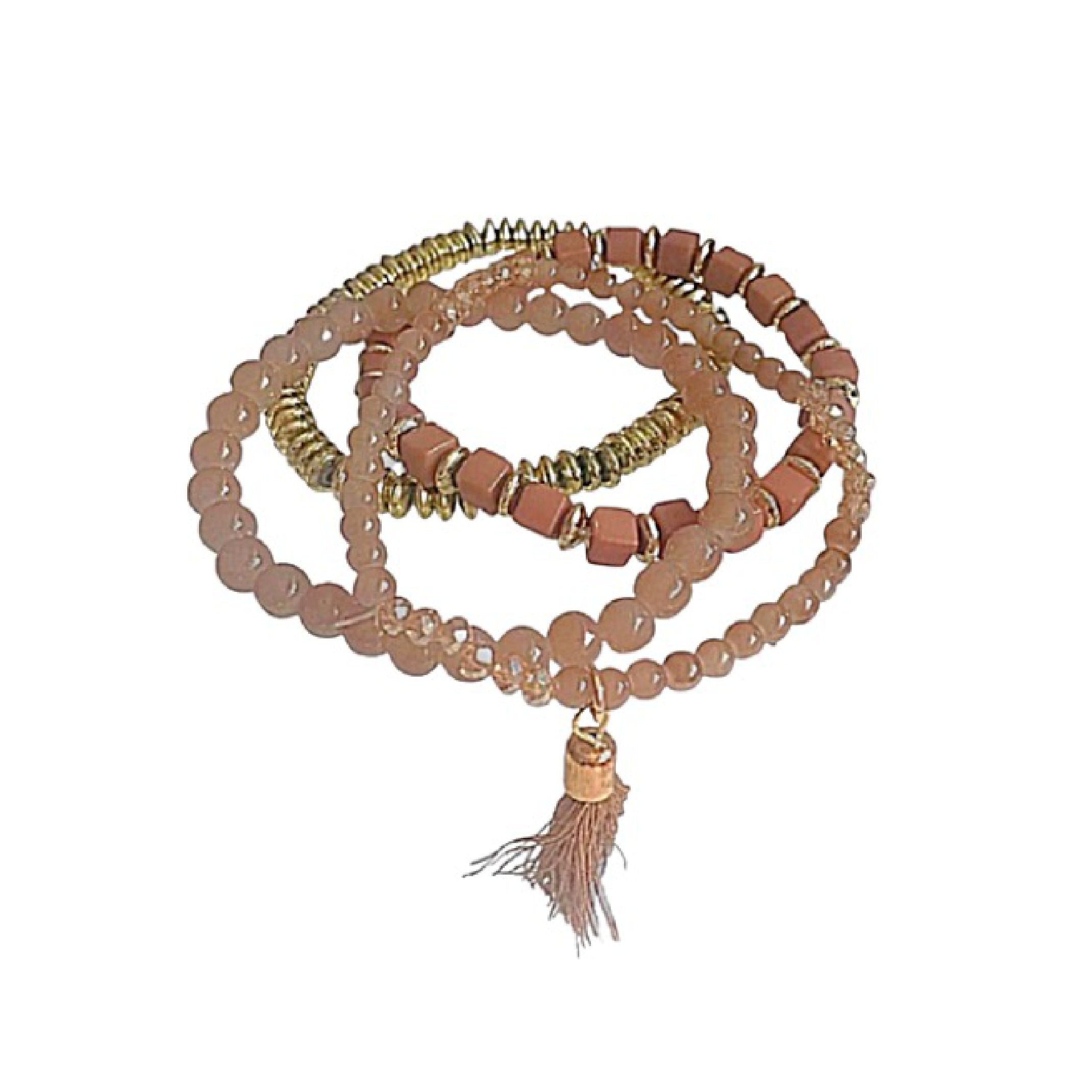 Blush bracelet set