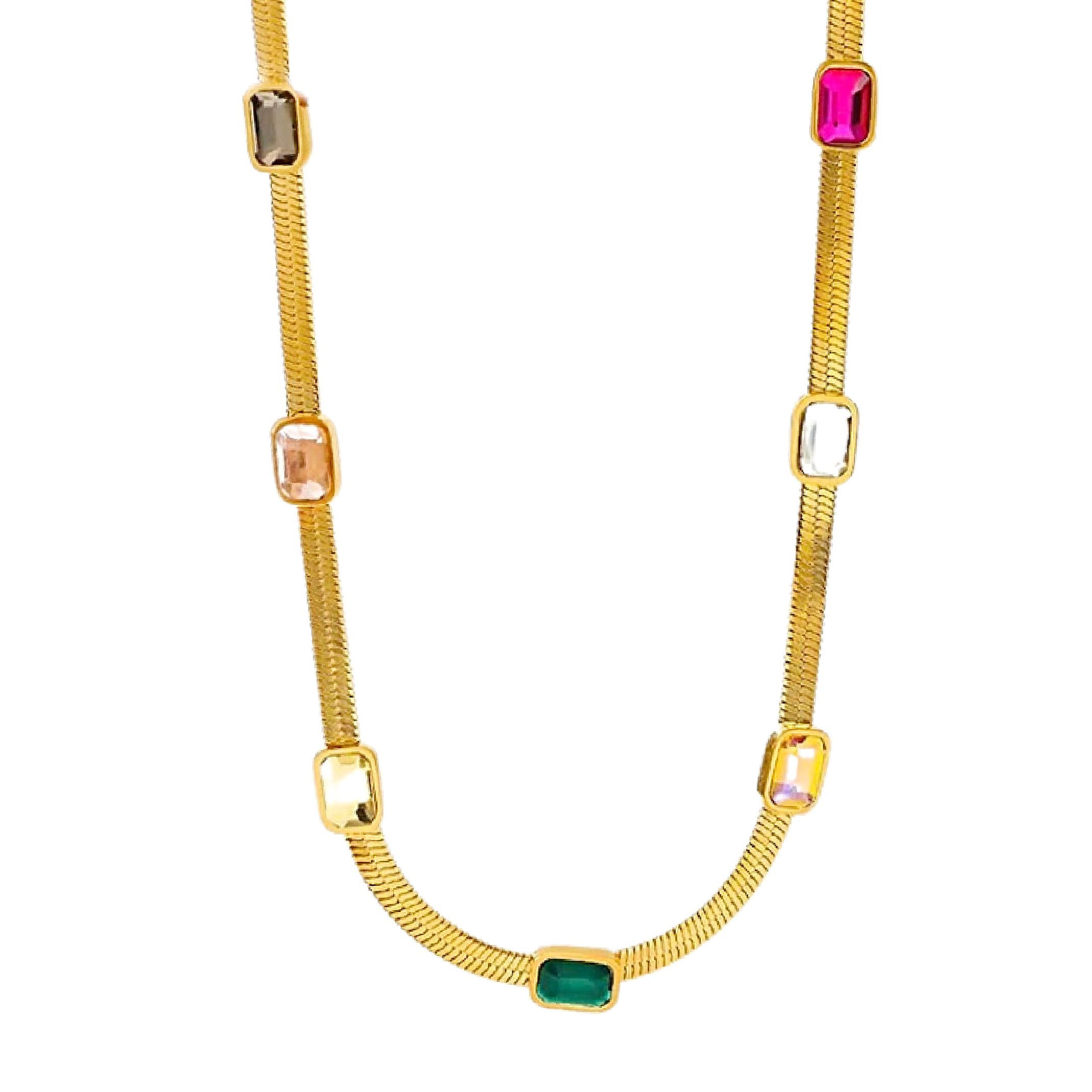 Colourful necklace 