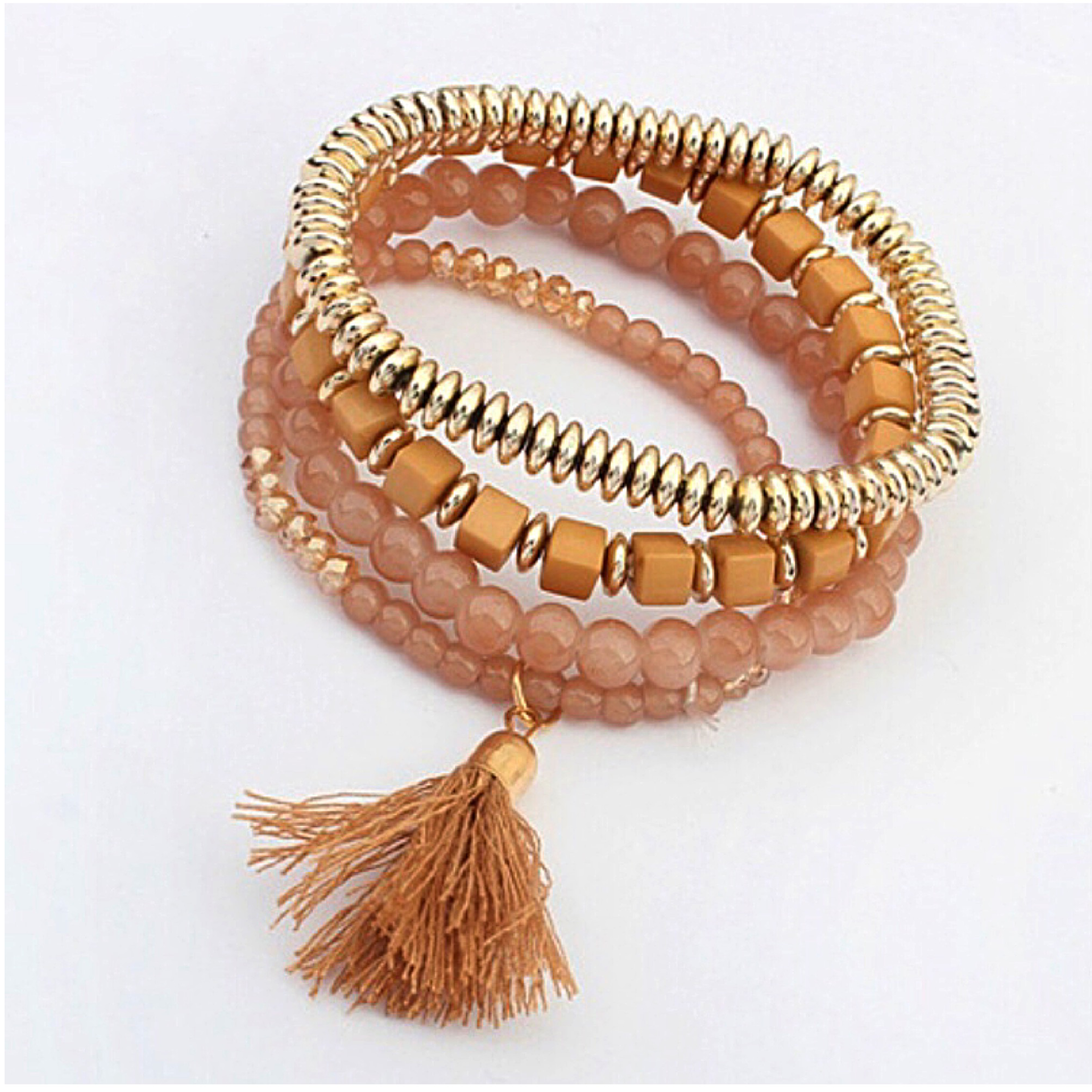 Blush bracelet set