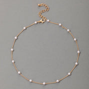 Tiny pearl chain