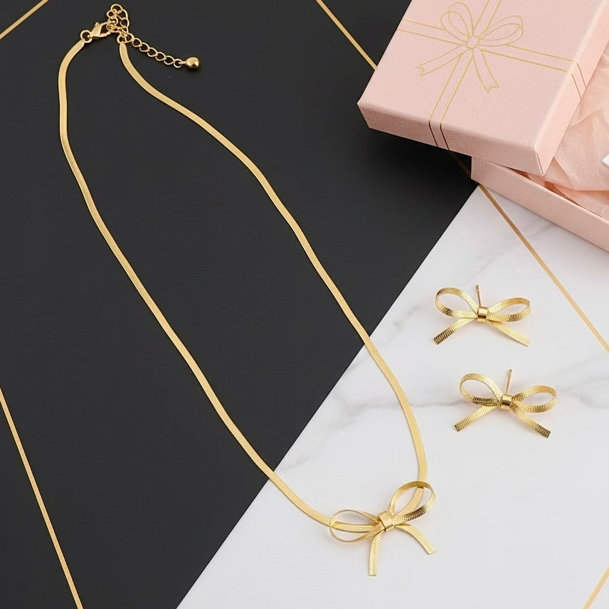 Gold Bow Set
