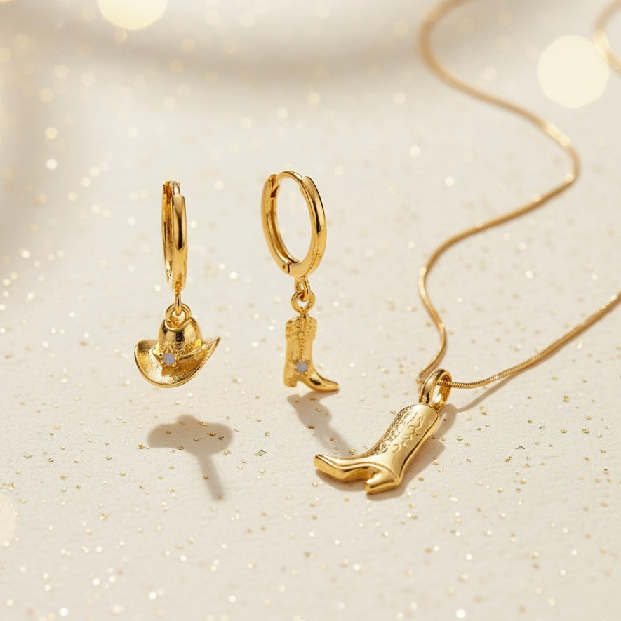 Cowgirl jewellery set
