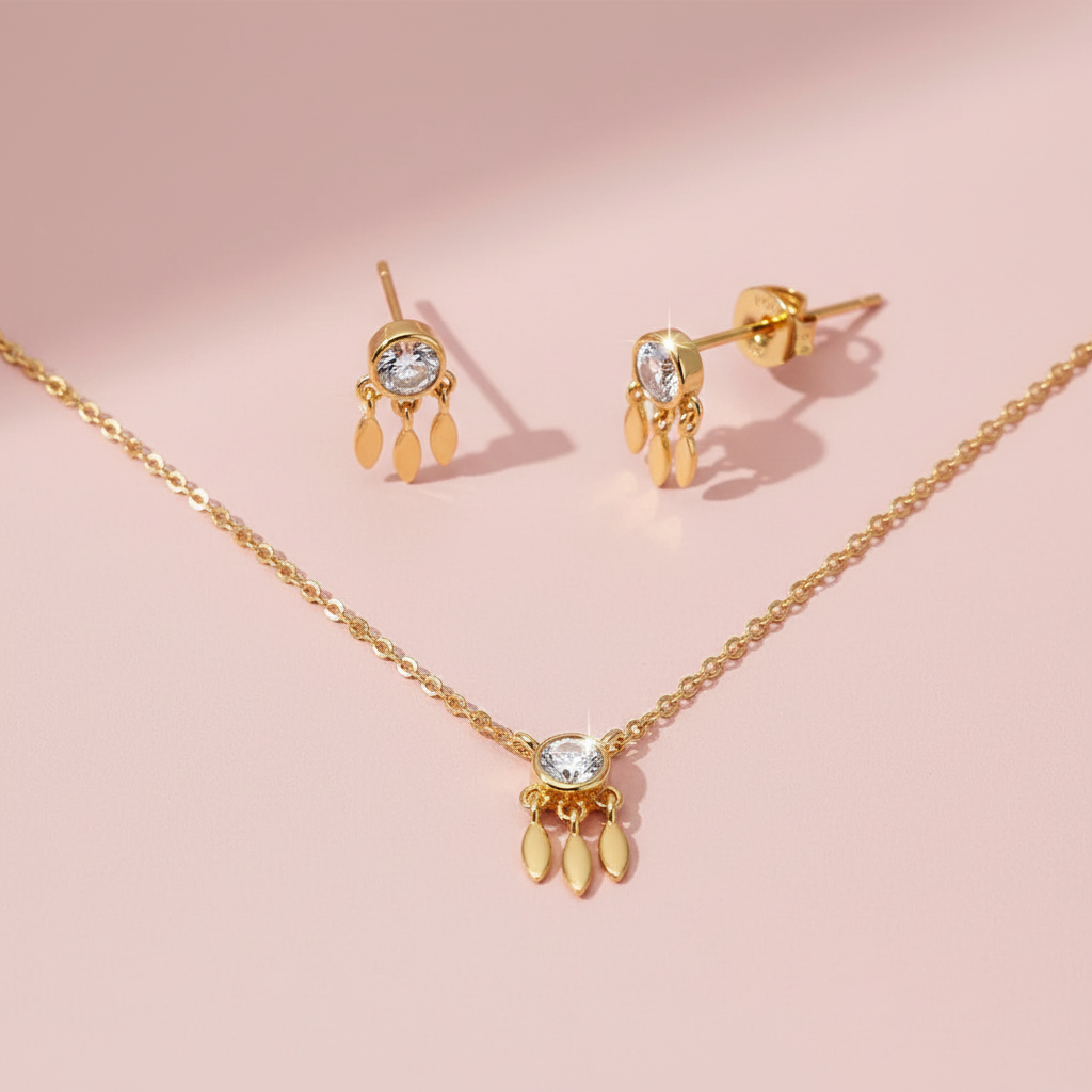 Dreamcatcher jewellery set