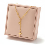 North Star Y-Necklace