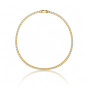 Dainty Crystal Tennis Necklace