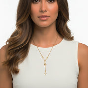 North Star Y-Necklace