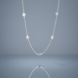 Sterling Silver Dainty Star Necklace