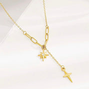 North Star Y-Necklace