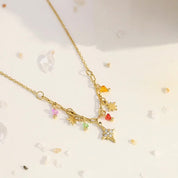 Star charm necklace 
