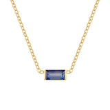 September Birthstone Necklace – Sapphire