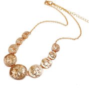 Roman Gold Coin Necklace