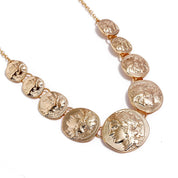 Roman Gold Coin Necklace