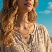 Evil Eye Layered Necklace