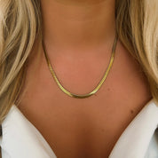 18k snakeskin chain