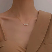 18K Gold Pearl Necklace