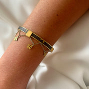 Clover Pendant Bangle