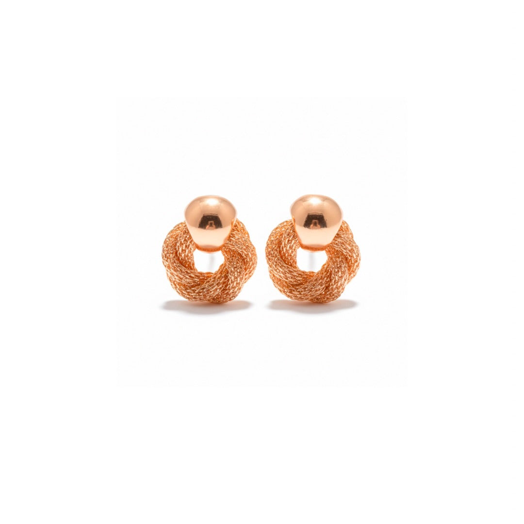 Rose Gold Stud Earrings