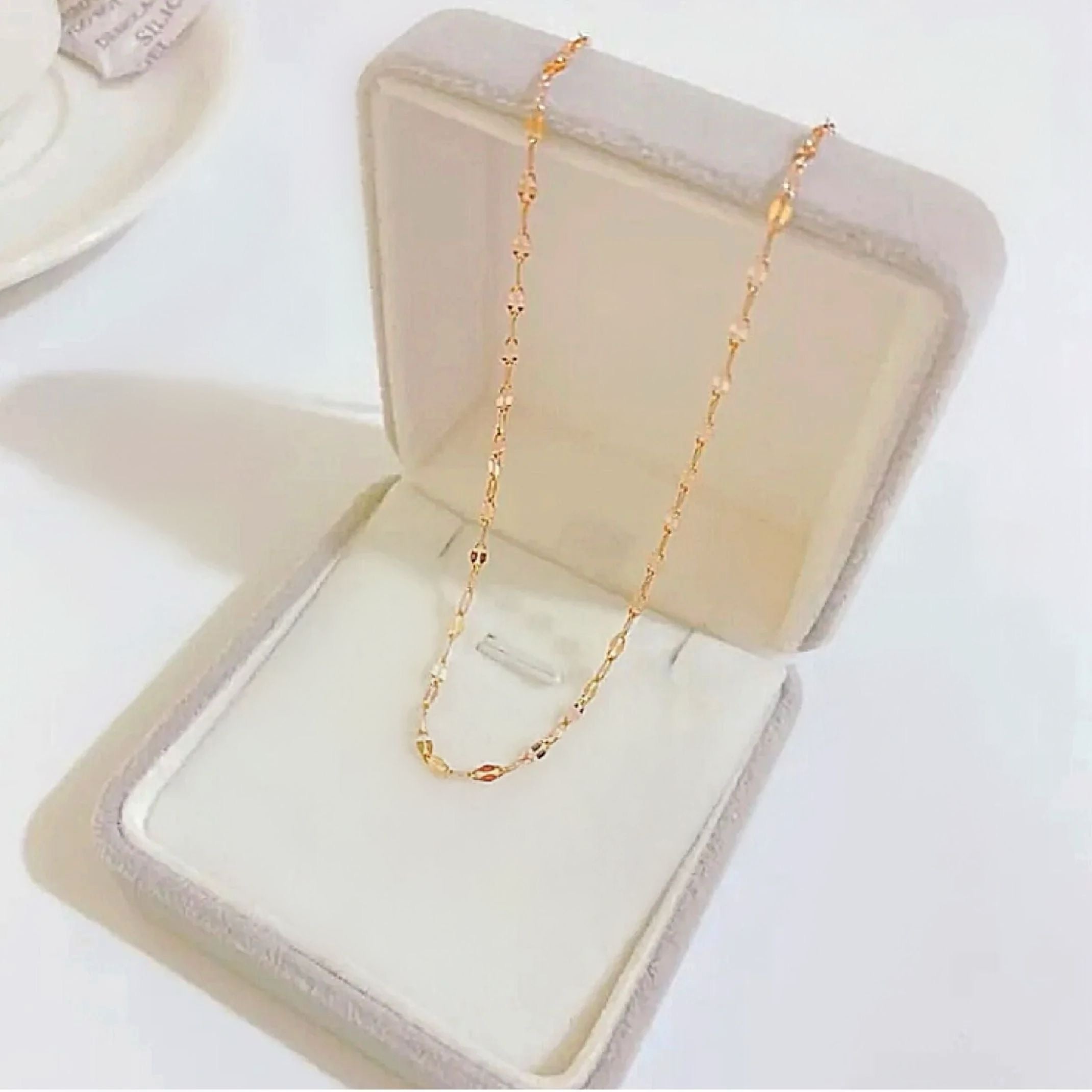 Short Rose Gold Chain