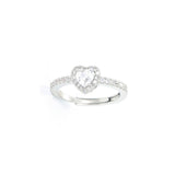 Silver Heart Ring