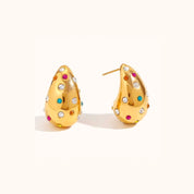 Jewel Dome Earrings