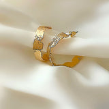 Vintage Gold Hoop Earrings