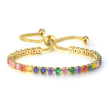 Gold Rainbow Bracelet