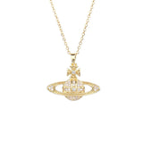 Gold Orb Necklace