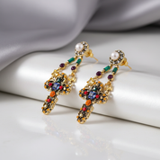 Cross Dangle Earrings