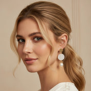 Modern Pearl Earrings