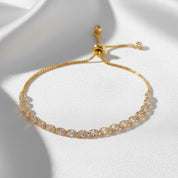 Oval Diamond Tennis Bracelet