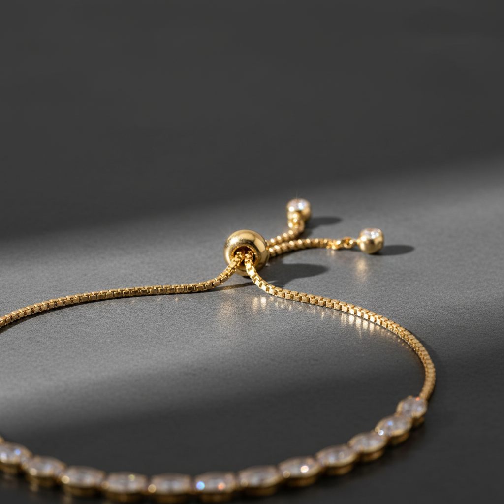 Oval Diamond Tennis Bracelet