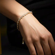 Oval Diamond Tennis Bracelet