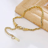 Gold Twist Bracelet
