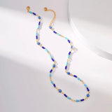 Beaded Evil Eye Necklace