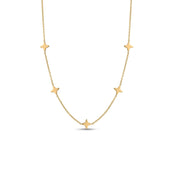18ct Gold Plated Dainty Star Necklace
