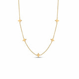 18ct Gold Plated Dainty Star Necklace