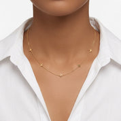 18ct Gold Plated Dainty Star Necklace