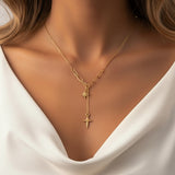 North Star Y-Necklace