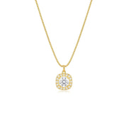 Luxe Diamond Pendant Necklace