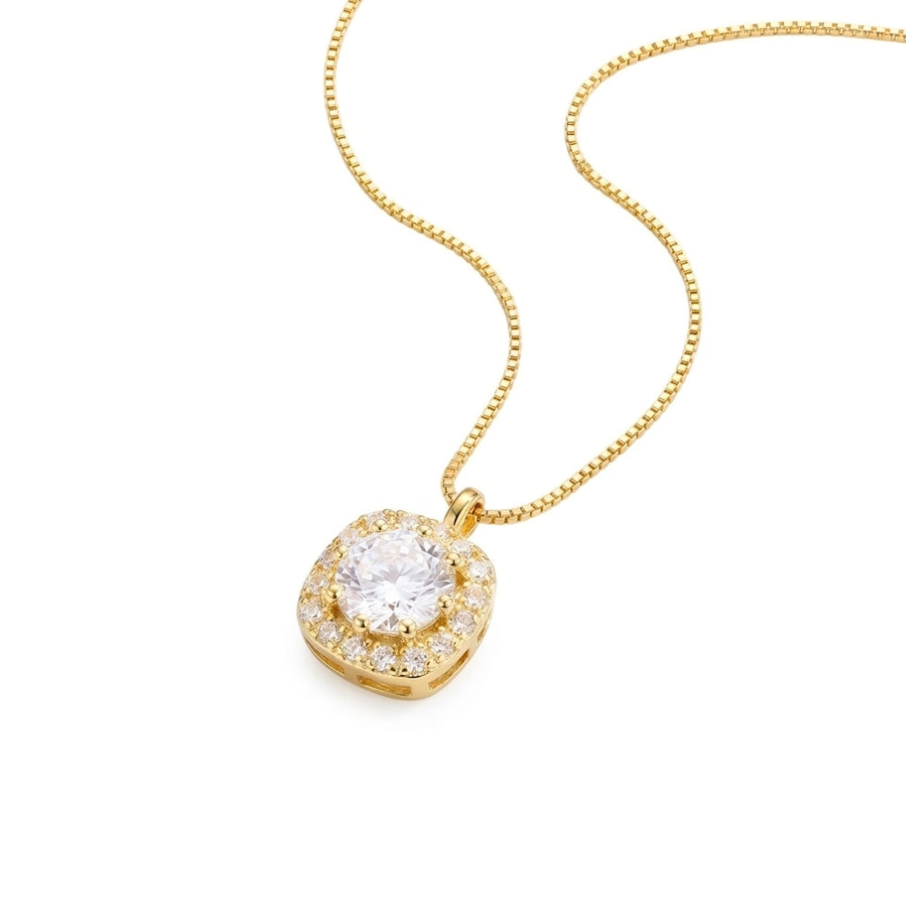 Luxe Diamond Pendant Necklace