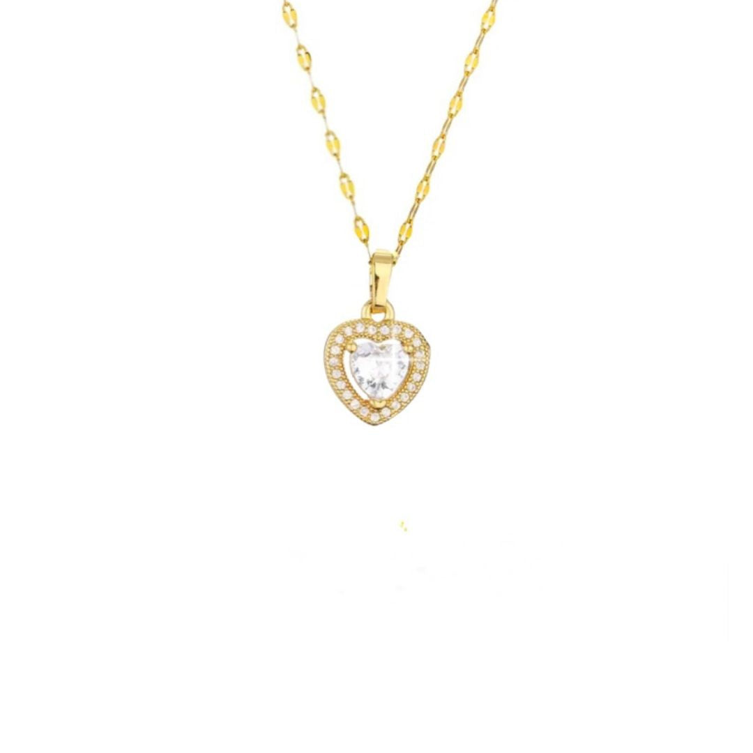 Diamond Heart Necklace