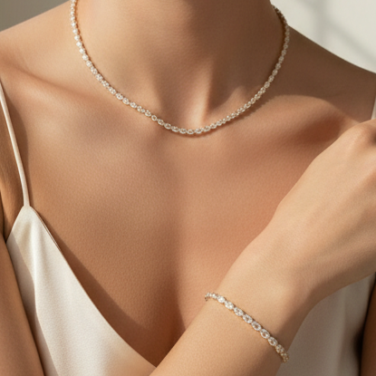 Bright Lifestyle - Oval Diamond Set 1