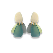 Teal Earrings