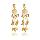Gold Chandelier Earrings