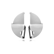 Silver shape earrings 